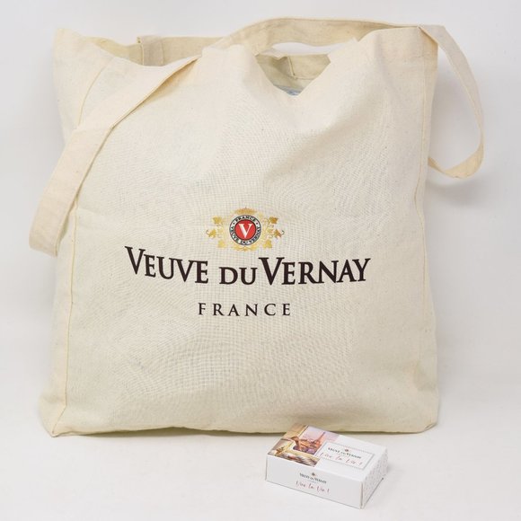 Veuve Du Vernay Tote Bag and Soap French Dessert Wine Vive La Vie Swag France - Picture 2 of 14